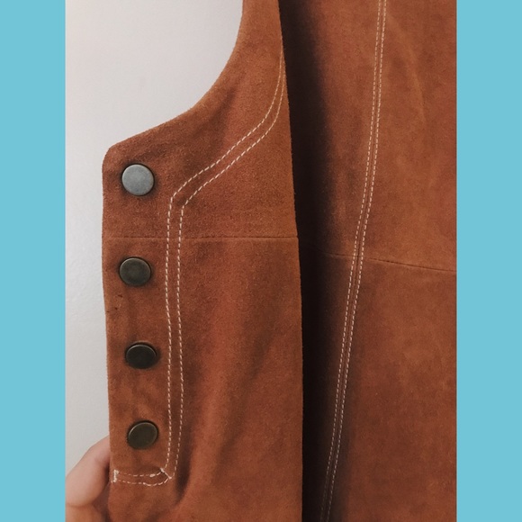 Free People Suede Overalls - Picture 10 of 10